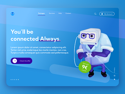 PC Hero Landing Page- Lightmode app bug concept custom daily design desktop hero idea illustration landingpage logo pc product ui uiux user inteface ux web webdesign