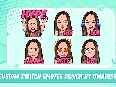 4103 twitch emotes badges cartoon emotes chibi twitch emotes design emotes illustration kawaii twitch emotes logo streamer twitch emotes twitch sub badges