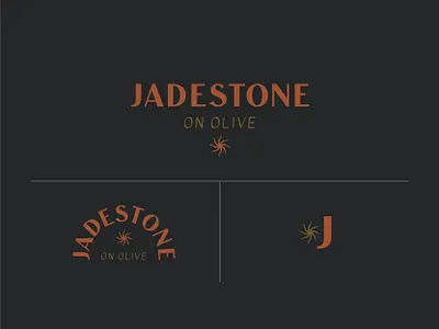 Jadestone On Olive apartment branding logo typography