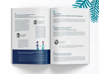 Survey report - Dentist Ebook book cover book design book mockup brand cards character design cover dentist ebook ebook cover ebook design ebook layout illustration mockup packaging page layout print print design quote