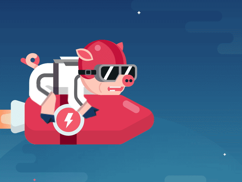 Excellent Piggies animation character design game art game design motion design pig piggy ready games rocket sports