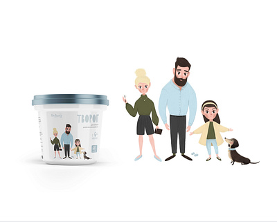 Package Design art artwork branding cute design digitalart illustration illustrator kids illustration package packagedesign photoshop