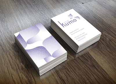 Kumo visual identity branding business card business card design design graphic design layout logo print design typography