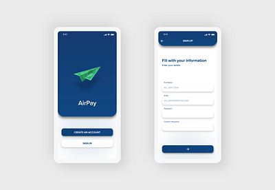 Splash e Login - AirPay Money Transfer Project case case studies case study cases casestudy cash castle money money app money bag money management money transfer ui ui ux ui design uidesign uiux