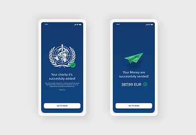 Success Pages - AirPay Money Transfer App Project app app design application money money app page page builder page design pages thanks ui ui design uidesign uiux