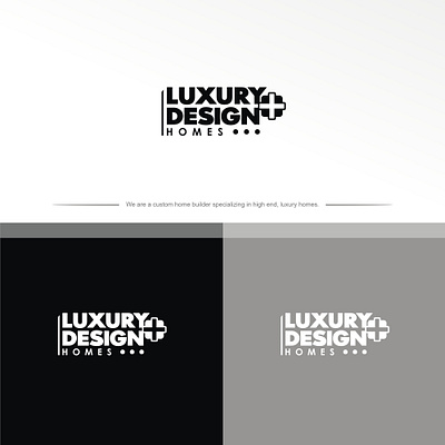 LUXURY branding icon logo minimal typography vector