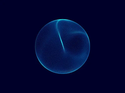 Voice Ai Visual Motion 3d ai animati animation animations artificial intelligence circle design designer india lalit metaverse motion animation motion graphics render sphere