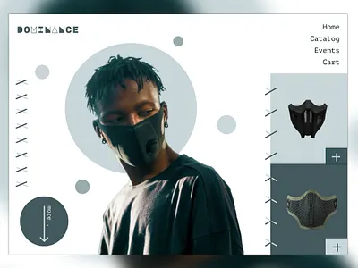 WEAR YOUR MASK design flat illustration landing page landingpage minimal ui web webdesign website