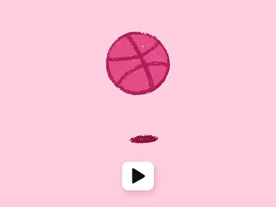 Gif Controller Mockup adobe xd animation design dribbble logo dribble shot handdrawn procreate ux