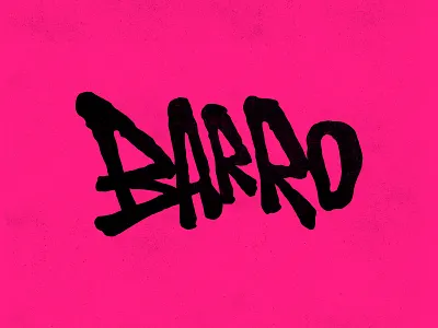 Barro - Concept band barro catriel graphic design lettering logo merch music numetal type typography