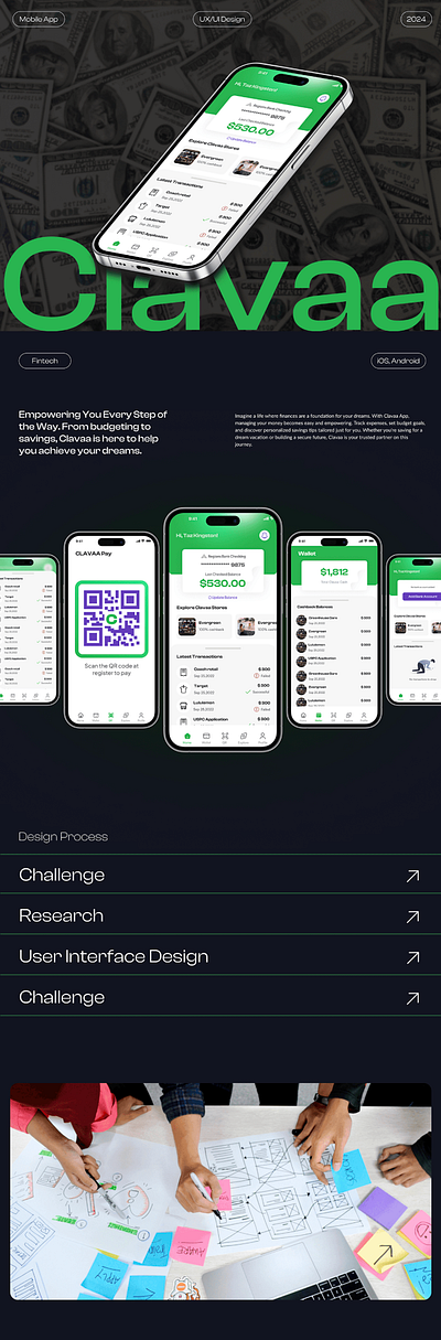 Claava - A Digital Wallet for Gen-Z users app app design design desktop design illustration mobile ui ui user experience user interface user interface design