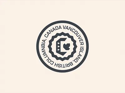 Cascadian Ales Badge Lockup ale badge badge logo beer beer badge beer branding beer logo blackletter logo bottlecap brand identity brewery brewery logo british columbia canada cascadia craft beer craft beer logo craftbeer maple leaf vancouver island