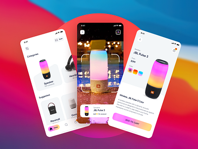 E-Commerce App UI Concept concept design dribbble ecommerce likeforlike trend trendy ui uiux