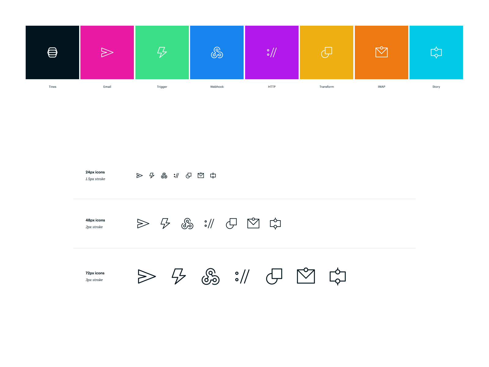Tines Icons