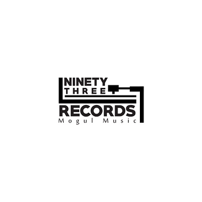 Ninety Three Records branding businesslogodesigners freelancedesigners graphicdesign icon identity logo logo mark logodesign mark minimalist logo music symbol vector