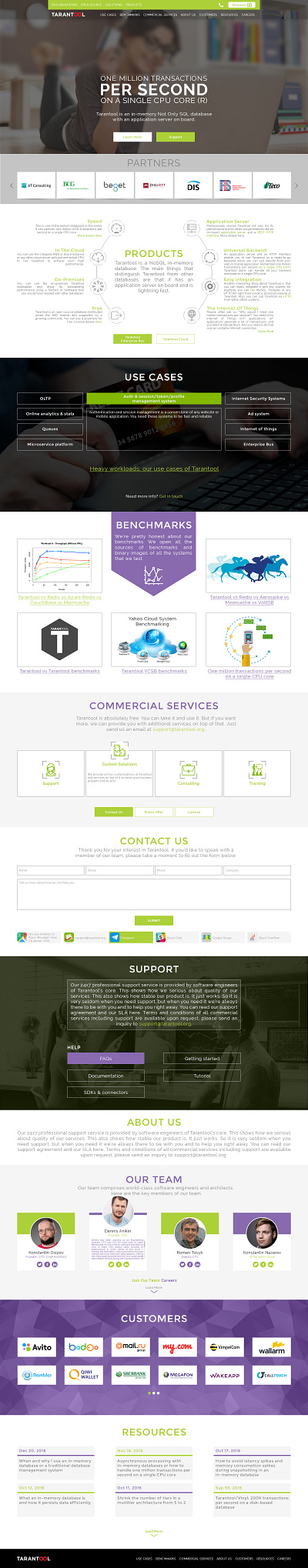 Tarantool.io Website Design creative creative design design ui ux web webdesign websitedesign