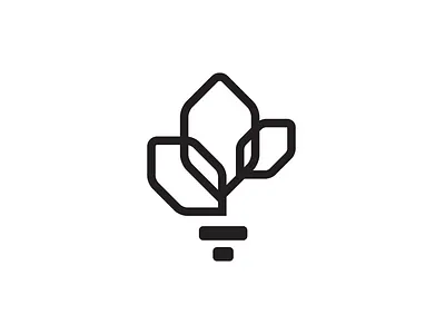 Layers of Dignity Logo, BW awareness flower identity logo monoline survivor torch