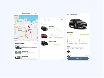 Rent Car App app app design application car car app car rent car rental app design mobile mobile app mobile app design ui ux