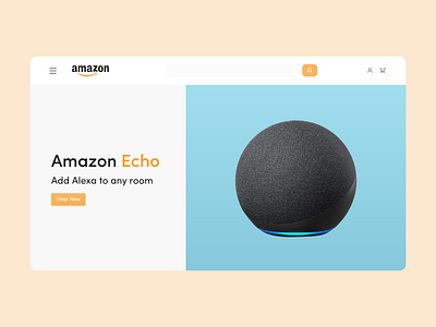 Amazon minimalist redesign amazon flatdesign minimalism redesign shop ui uiux ux