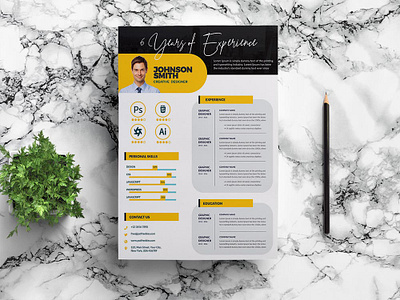 Free Stylish Resume CV Template curriculum vitae cv cv resume template free cv free cv template free psd free resume free resume template freebie freebies resume