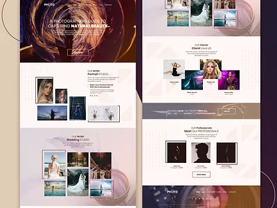 PHOTO branding clean ui colour colour palette colourful design colours design designs gradient color simple design typography ui uidesign ux uxdesign vector website design webui