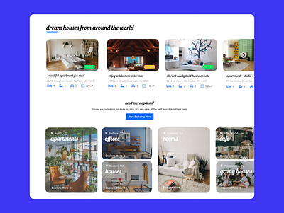 Real Estate Concept Design (3) 99steem real estate real estate io real estate ui web design uidesign website concept website design