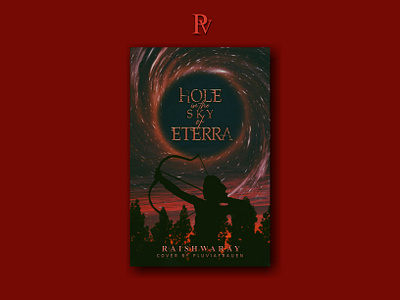 Hole in the Sky of Eterra bookcover bookcoverdesign design illustration