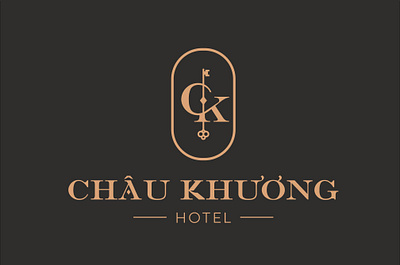 Chau Khuong Hotel branding branding branding design design a day design agency graphic design hotel hotel branding logo logo design logodesign maydesign thietkecotam