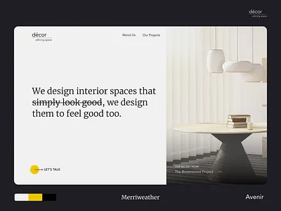 décor - Interior Design Studio classy design studio furniture furniture app furniture store furniture website interior design interiordesign interiors premium ui web design webdesign website design