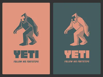 Yeti. 1 brand design brand identity branding design forest illustration logo logo design vector yeti
