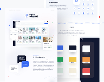 Digital Building Passport app consumption design energy figma management app product design ui ux uxdesign