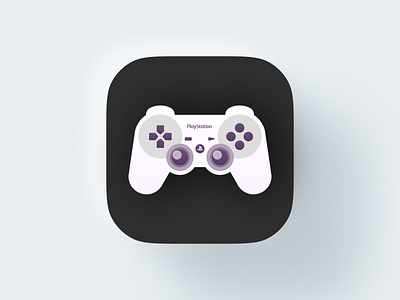 Playstation Controller icon! bigsur brand branding controller game gaming geometric icon icons ios joystick logo logo design logodesign mac mark monochrome nintendo playstation symbol