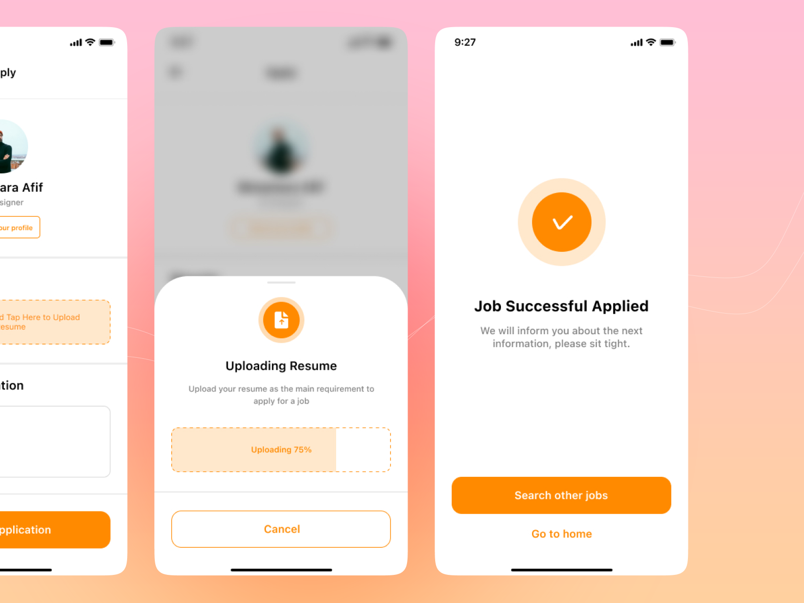 Job🕴️ Portal UI📱 Design by Indylogix UI/UX for IndyLogix Solutions on ...