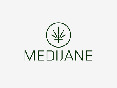 MediJane - WIP brand brand identity cannabis cbd logo logotype mark natural organic thc