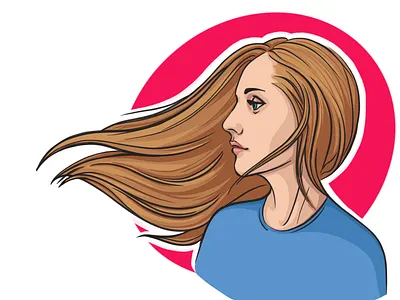 Digital portrait avatar avatar design branding character digital illustration digital portrait drawing a portrait fashion illustration fashion portrait girl illustration girl portrait graphic design illustration krasnikova krasnikovalogo portrait portrait art portrait illustration portraits vector