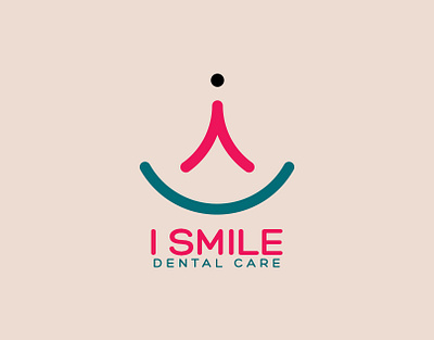 I smile dental care logo design creative design graphic design icon illustration illustrator logo logo design logo designer logodesign logos minimal photoshop