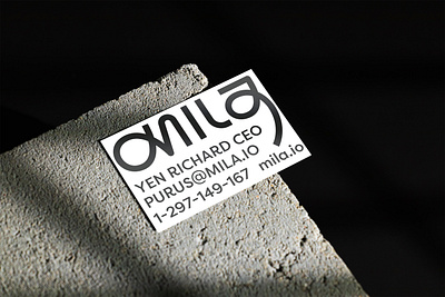 MILA branding design lettering logo typography