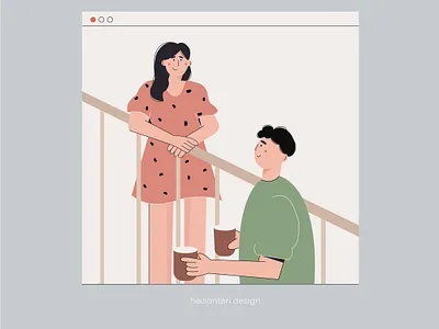 love goals adobe illustrator book illustration bright colors design illustration illustration art illustrator illustrator art instagram post minimal people icons vector