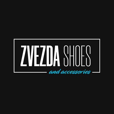 Logo design "ZVEZDA SHOES" app branding design graphic design illustration logo logo design typography ui ux vector zvezda shoes