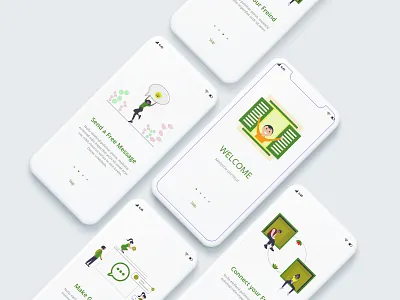 onboarding screen adobe photoshop adobe xd graphic design illustration ui design ux design