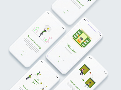 onboarding screen adobe photoshop adobe xd graphic design illustration ui design ux design