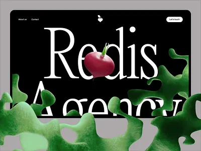 Redis Agency 3danimation animation brandidentity corporateidentity endlessscroll green landingpage madeinwebflow nocode organic parallax redis scrollanimation typography ui webdesign webdevelopment webflow