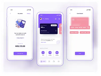 Swipe Mobile App design finance loan mobile ui mockup ui ux