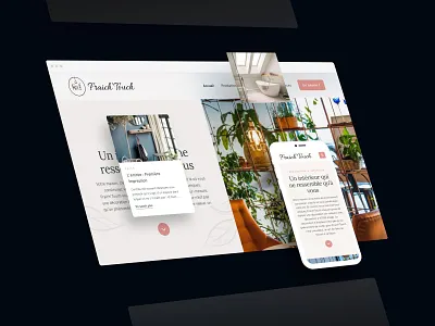 Fraich'Touch Website agence clemence decoration design dnd fraich fraichtouch interior responsive touch ui webflow website
