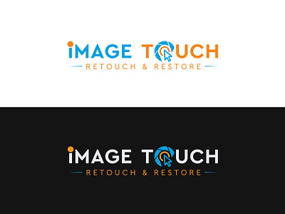 Image Touch Logo | Retouching Logo | Restore Logo | Image Logo brand identity branding design flat icon lettering logo minimal real estate typography