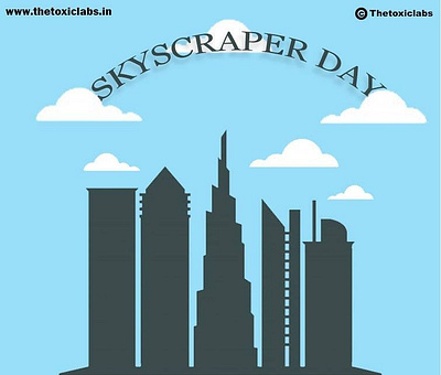 Skyscraper Day design graphicdesign illustration photoshop poster design socialmedia ui ux vector