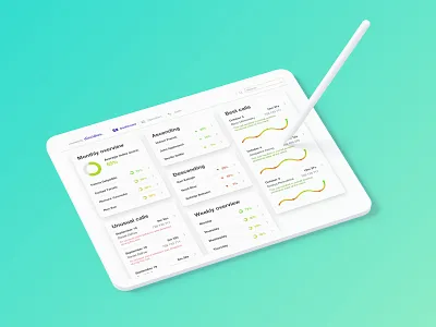 Discidius - AI and speech-recognition based solution app design artificialintelligence interface interface design monitoring overview tablet ux