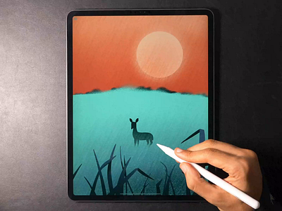 Savanna illustration