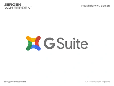 Gsuite - Logo Redesign - 2017 branding case study creative logo design system google google suite icon logo design logo tutorial simple logo suite symbol