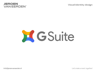 Gsuite - Logo Redesign - 2017 branding case study creative logo design system google google suite icon logo design logo tutorial simple logo suite symbol